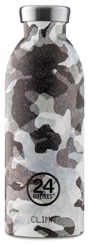 24BOTTLES CLIMA 8051513920516 CAMO GREY szürke terep mintás hőtartó kulacs