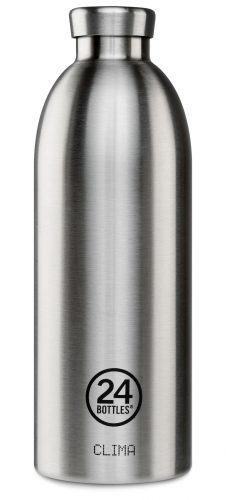 24BOTTLES CLIMA 8051513921629 BRUSHED STEEL matt acél design termosz