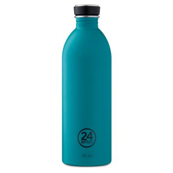 24BOTTLES URBAN 8051513921803 STONE ATLANTIC BAY sötét türkiz kulacs