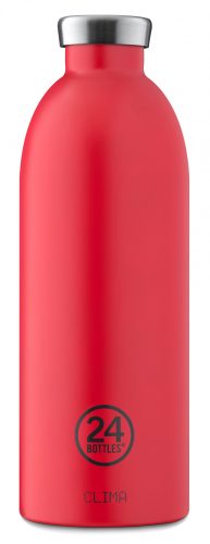 CLIMA hot red 850ml-es rozsdamentes acél design termosz