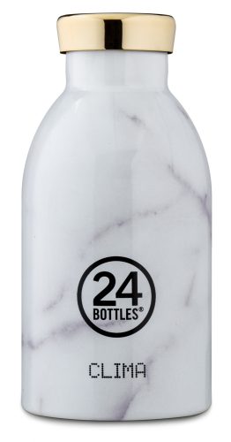 24BOTTLES CLIMA 8051513923593 CARRARA fehér-márvány márvány mintás mini termosz