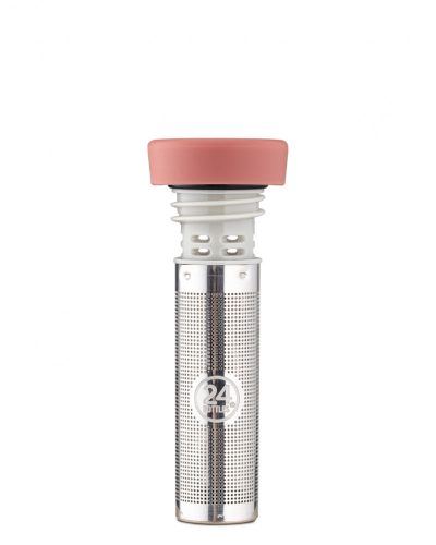 24BOTTLES INFUSER CLIMA LID 8051513928000 LIGHT PINK halvány rózsaszín teaszűrős kupak