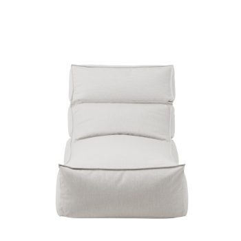 BLOMUS STAY Lounger 62040 fehér kültéri vízhatlan babzsák fekvőfotel