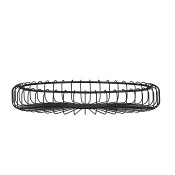 BLOMUS ESTRA 64227 Fekete gyümölcstartó drótkosár