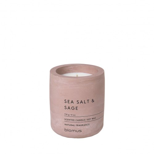 BLOMUS FRAGA Sea Salt & Sage 65651 rózsaszín illatgyertya