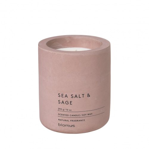 BLOMUS FRAGA Sea Salt & Sage 65656 rózsaszín illatgyertya