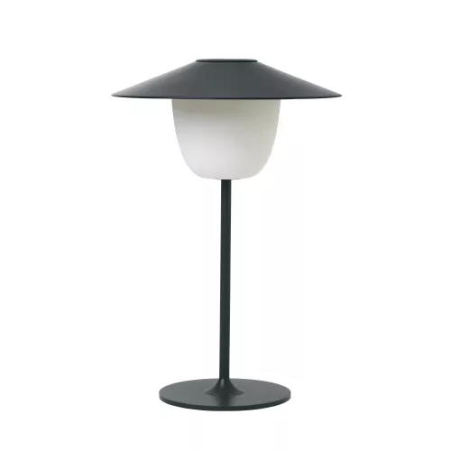 BLOMUS ANI LAMP 65930 antracit USB-s akkumulátoros hordozható asztali lámpa