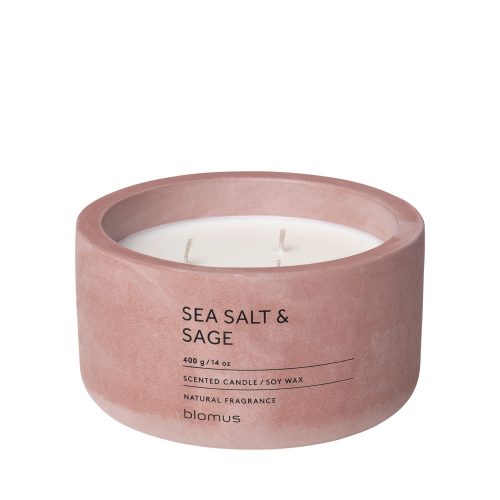 BLOMUS FRAGA Sea Salt & Sage 65956 rózsaszín illatgyertya