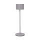 BLOMUS FAROL 66125 szürke USB-s akkumulátoros mobil asztali lámpa
