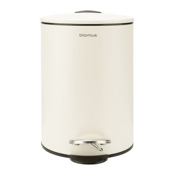 BLOMUS TUBO 68889 törtfehér fürdőszobai pedálos szemetes kuka