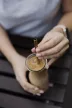 FRANK GREEN STRAWS A30S36C11 deep ocean 2db-os fém szívószál és tisztító kefe szett
