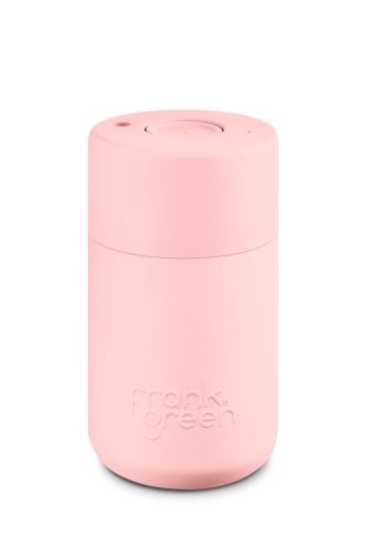 FRANK GREEN ORIGINAL CUP B01S04C02-02-02 blushed BPA mentes műanyag utazó pohár nyomógombos kupakk