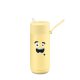 Franksters Splash CERAMIC BOTTLE buttermilk 475ml-es sárga rozsdamentes acél kerámia bevonatos hőtartó utazó gyerek termosz-bögre szívószálas sport kupakkal