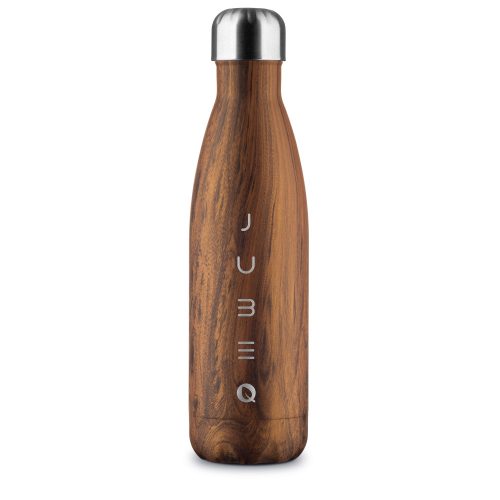 JUBEQ The Bottle Brown Wood JBQ-10532 hőtartó design kulacs