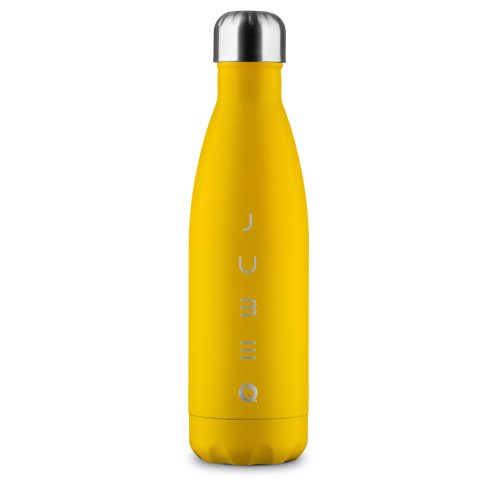 JUBEQ The Bottle Silk Cyber Yellow JBQ-10539 hőtartó design kulacs