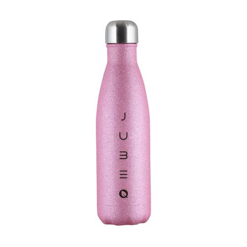 JUBEQ The Bottle Glitter Pink JBQ-10570 hőtartó design kulacs