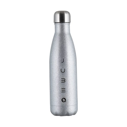 JUBEQ The Bottle Glitter Silver JBQ-10572 hőtartó design kulacs