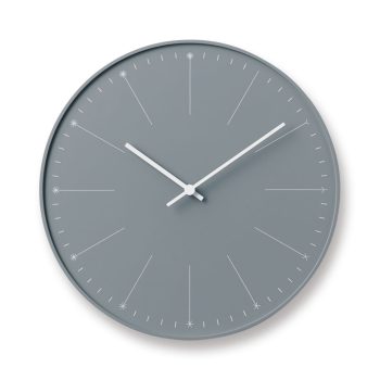 LEMNOS DANDELION NL14-11-GY szürke fali óra