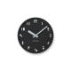 LEMNOS M, S, S. SYO21-04-BK fekete-szürke fali óra