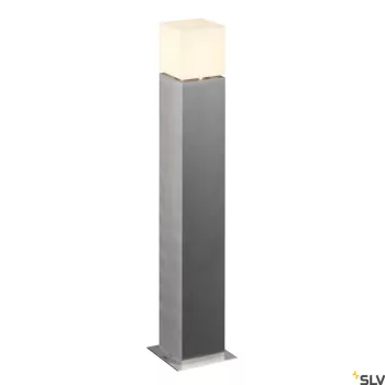 SLV SQUARE POLE 90 1000346 ezüst kültéri allólámpa