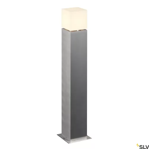 SLV SQUARE POLE 90 1000346 ezüst kültéri allólámpa