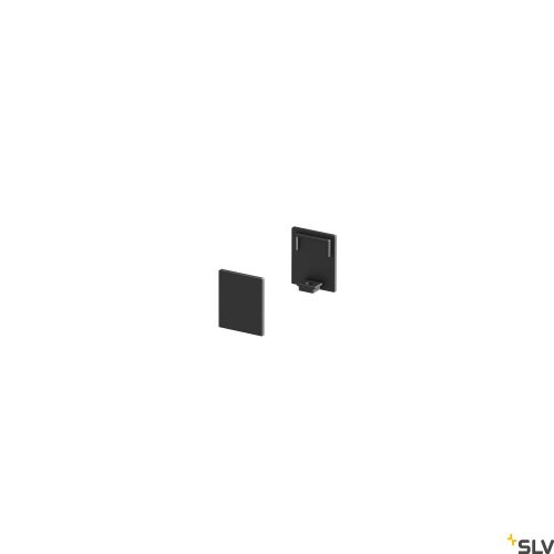 SLV GRAZIA 10 END CAPS 1000483 fekete végzáró felületre szerelhető profilhoz