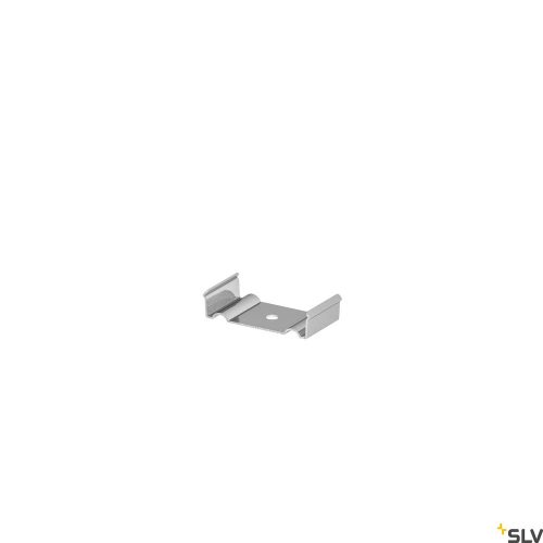SLV GRAZIA 20 CLIP 1000536 ezüst láthatatlan rögzítő elem felületre szerelhető profilhoz