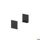 SLV GRAZIA 20 END CAPS 1000564 fekete végzáró felületre szerelhető profilhoz