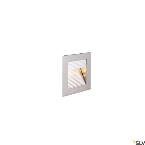 SLV FRAME LED CURVE 1000575 szürke falba süllyeszthető útvonal és lépcsővilágító lámpa