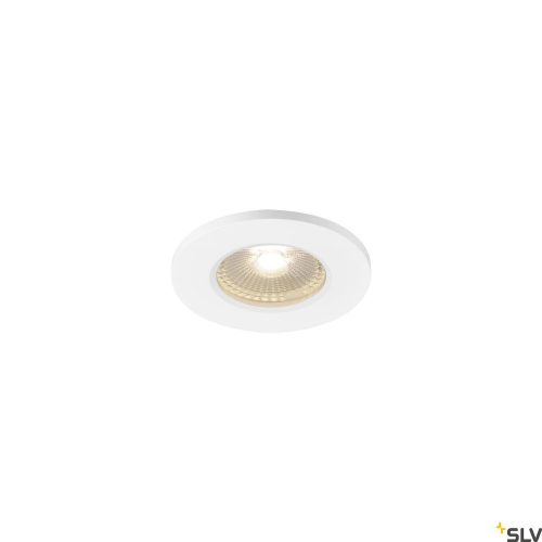 SLV KAMUELA 1001016 fehér tűzálló dimmelhető kültéri süllyesztett LED spot lámpa