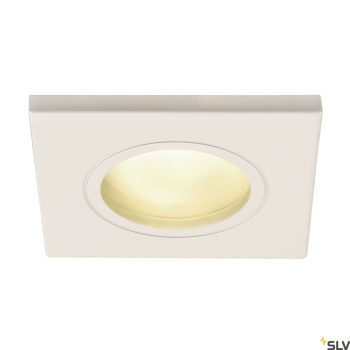 SLV DOLIX OUT 1001169 fehér vízálló négyzet alakú spot lámpa