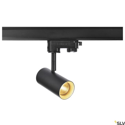SLV NOBLO 3 track 1001865 fekete dimmelhető állítható LED spot lámpa 3 fázisú sínhez