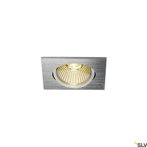 SLV NEW TRIA ANGULAR 1001993 ezüst dim to warm négyszögletes állítható LED spot lámpa