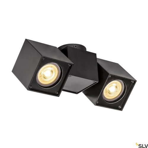 SLV ALTRA DICE 2 CL 1002215 fekete állítható fali és mennyezeti lámpa