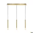 SLV FITU triple canopy 1002264 arany egyenes mennyezeti rózsa