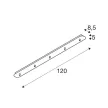SLV FITU five-way canopy 1002265 arany egyenes mennyezeti rózsa