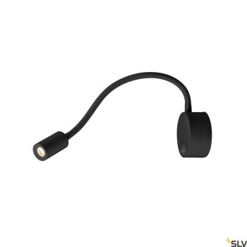 SLV DIO FLEX PLATE LED 1002431 fekete fali LED olvasó lámpa