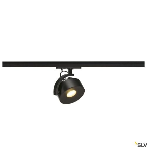 SLV KALU ONE-TRACK 1002854 fekete dimmelhető állítható LED spot lámpa 1 fázisú sínhez