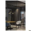 SLV PHELIA 275 1002949 arany-fekete függesztett lámpatest