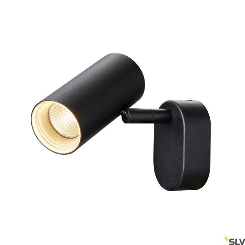 SLV NOBLO 1 1002969 fekete felületre szerelhető dimmelhető LED spot lámpa