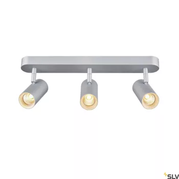 SLV NOBLO 3 1002978 ezüst felületre szerelhető dimmelhető LED spot lámpa