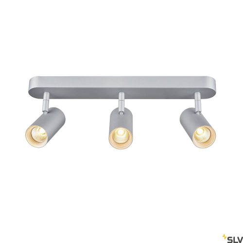 SLV NOBLO 3 1002978 ezüst felületre szerelhető dimmelhető LED spot lámpa