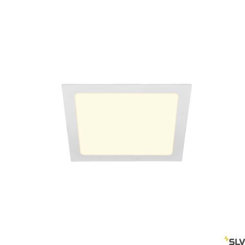 SLV SENSER 24 LED 1003013 fehér beltéri négyszögletes süllyesztett mennyezeti lámpa