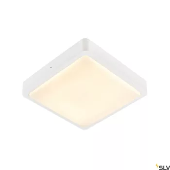 SLV AINOS SQUARE SENSOR 1003451 fehér kültéri fali és mennyezeti mozgásérzékelős lámpa