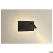 SLV SOMNILA SPOT LED 1003455 fekete USB csatlakozós BAL oldali fali olvasó lámpa