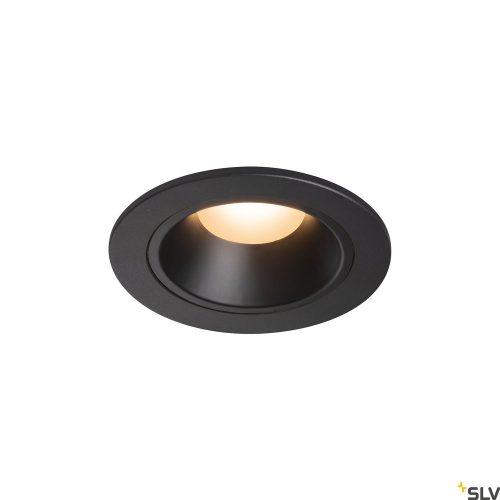 SLV NUMINOS DL S 1003769 fekete süllyesztett LED spot lámpa