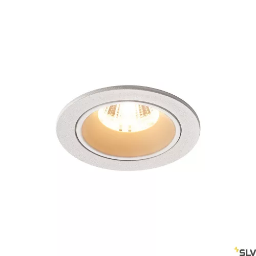 SLV NUMINOS DL S 1003785 fehér süllyesztett LED spot lámpa