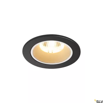 SLV NUMINOS DL S 1003800 fekete-fehér süllyesztett LED spot lámpa