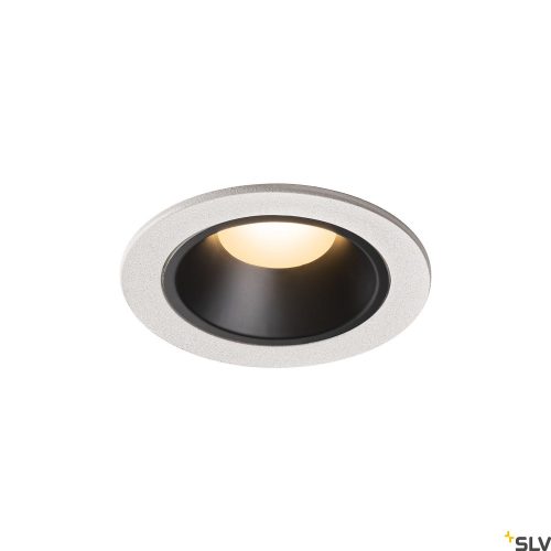 SLV NUMINOS DL S 1003811 fehér-fekete süllyesztett LED spot lámpa