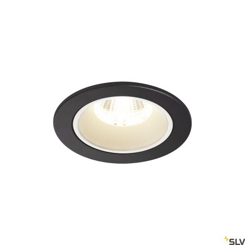 SLV NUMINOS DL S 1003818 fekete-fehér süllyesztett LED spot lámpa